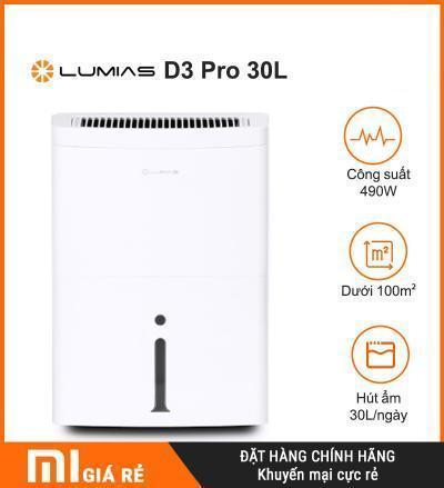 Máy Hút Ẩm Không Khí Lumias D3 Pro 30L Chinh Hãng