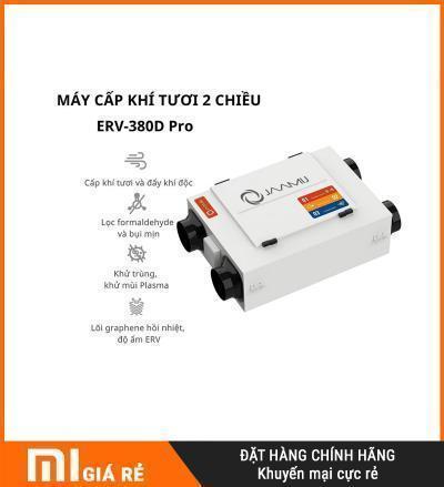 Máy Cấp Khí Tươi 2 Chiều JaamiJ ERV-380D Pro