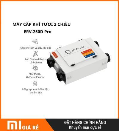Máy Cấp Khí Tươi 2 Chiều JaamiJ ERV-250D Pro
