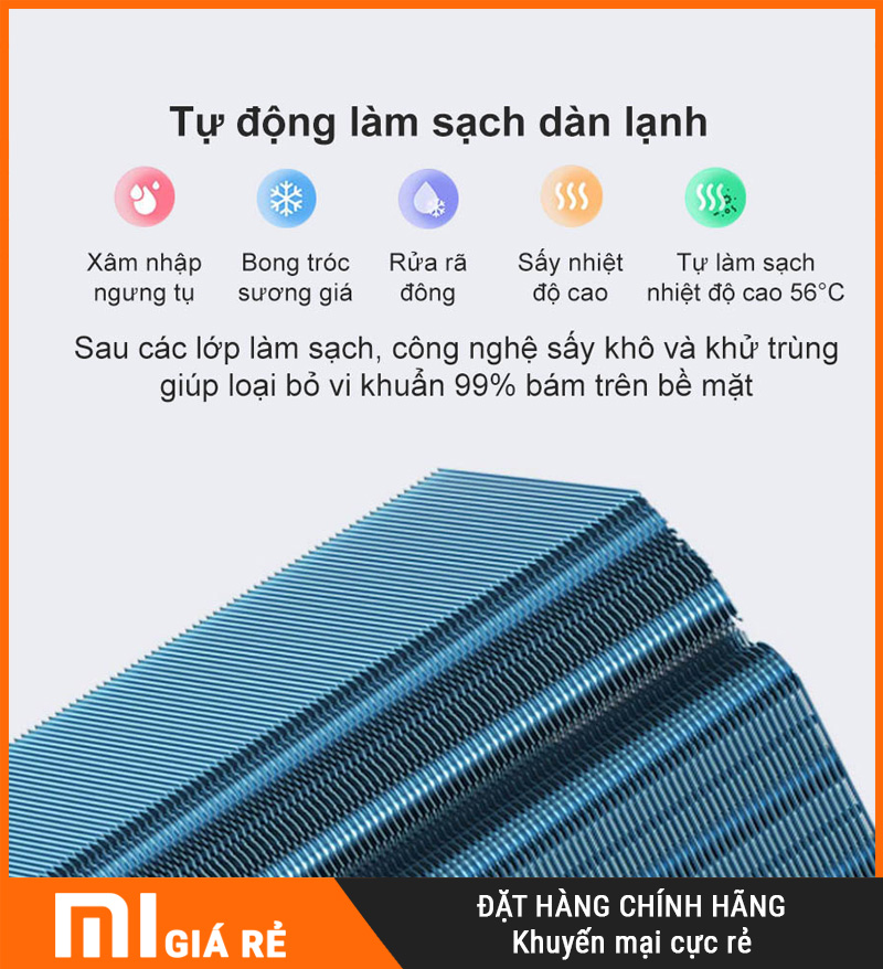 Điều Hòa Xiaomi Mijia KFR-26GW/V1A1 1HP 2 Chiều Cao Cấp