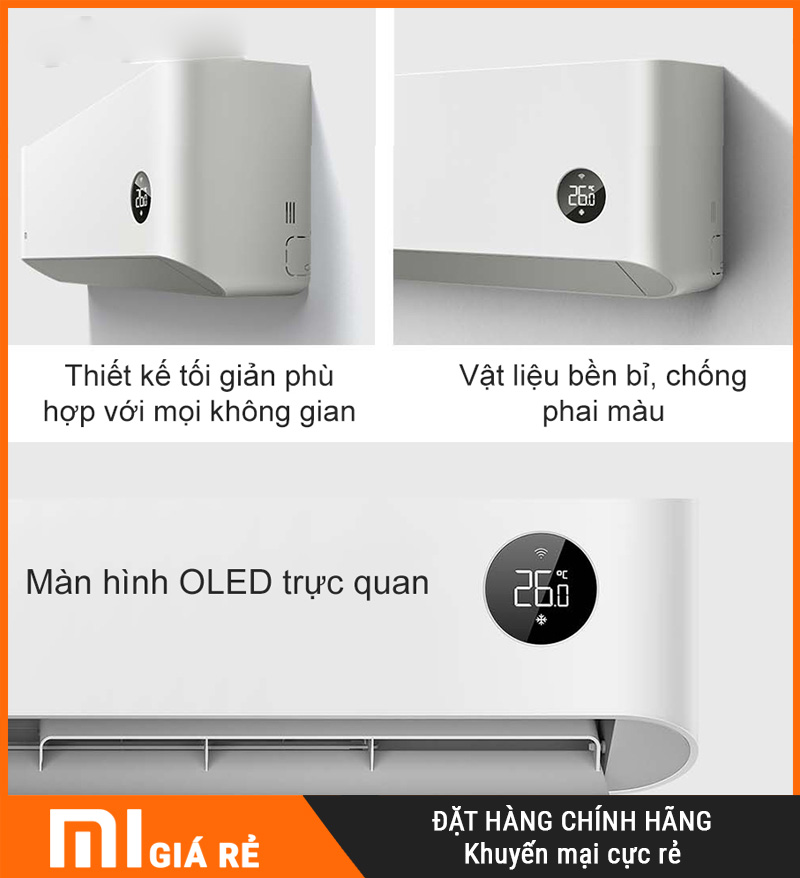 Điều Hòa 2 Chiều Xiaomi Inverter KFR-35GW/N1A1 1.5HP Cao Cấp
