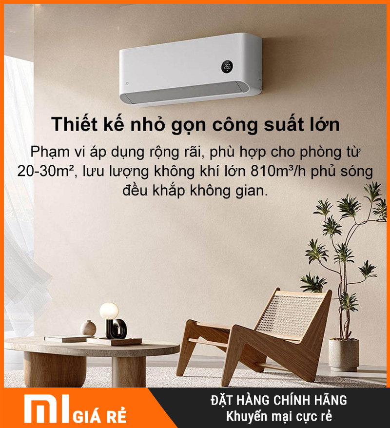 Điều Hòa 2 Chiều Inverter Xiaomi KFR-50GW/N2A1 2HP - Cao Cấp