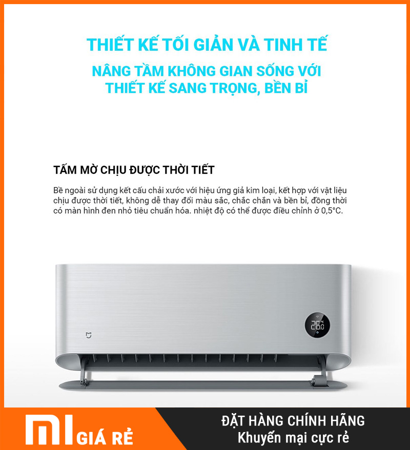 Điều Hòa 2 Chiều Xiaomi Inverter KFR-35GW/M3A1 1.5HP Cao Cấp