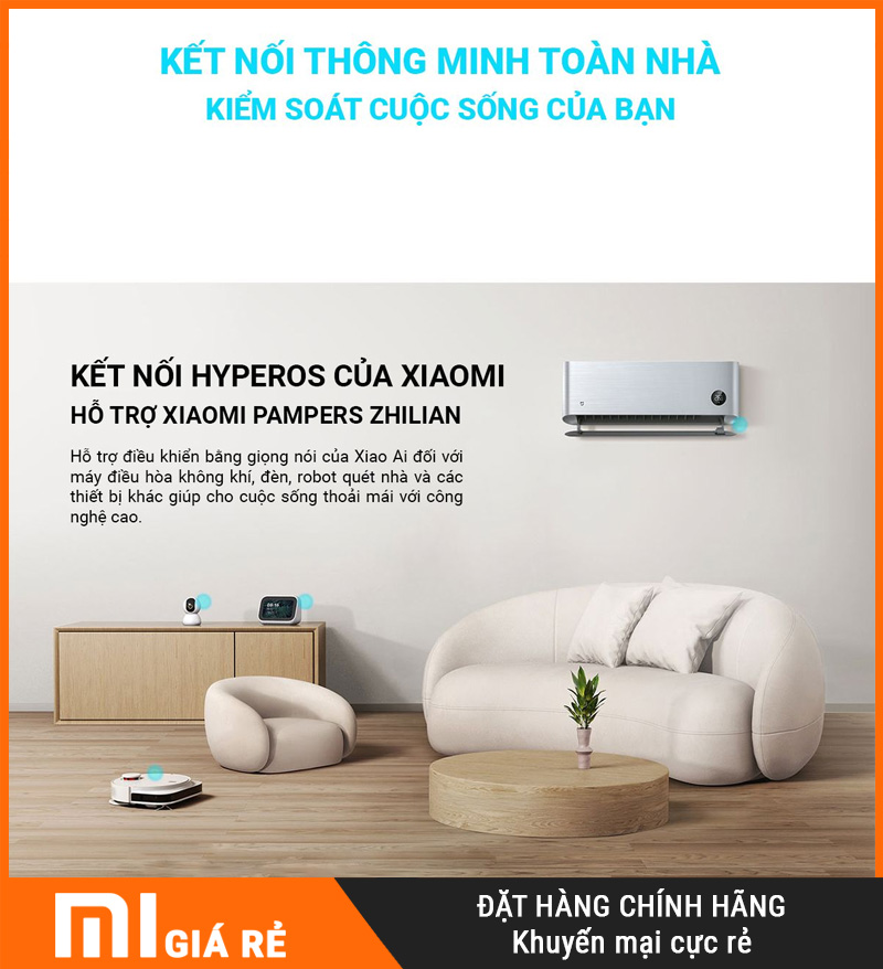 Điều Hòa 2 Chiều Xiaomi Inverter KFR-35GW/M3A1 1.5HP Cao Cấp