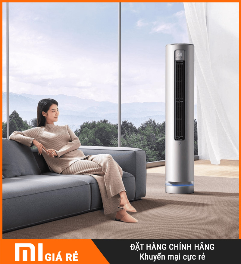 Điều Hòa Cây 2 Chiều Xiaomi Mijia KFR-72LW/F2A1 3HP Cao Cấp