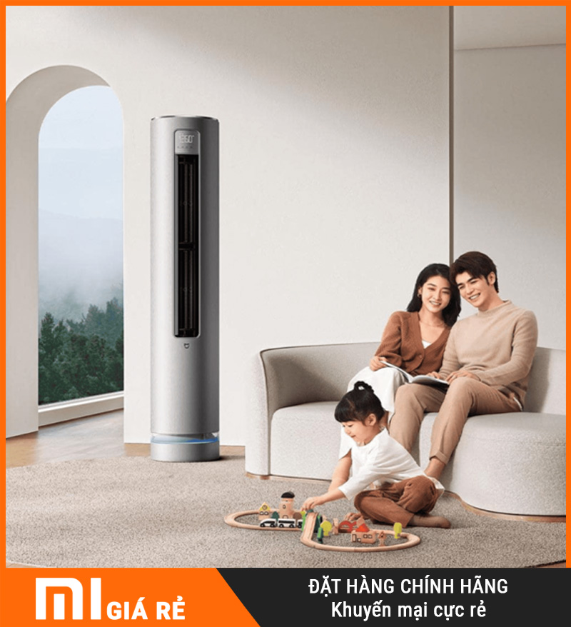 Điều Hòa Cây 2 Chiều Xiaomi Mijia KFR-72LW/F2A1 3HP Cao Cấp