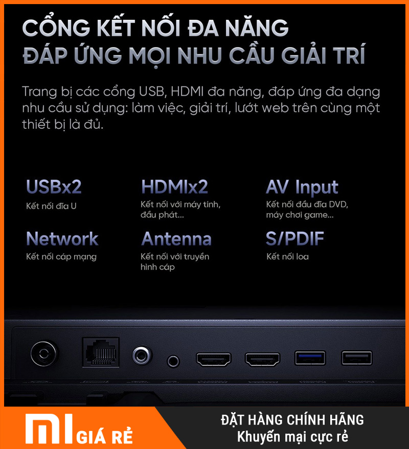 Tivi Xiaomi Redmi A Pro 43 Inch