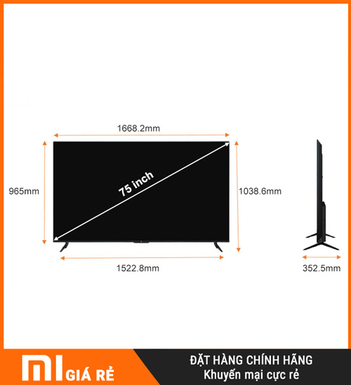 tivi xiaomi a75
