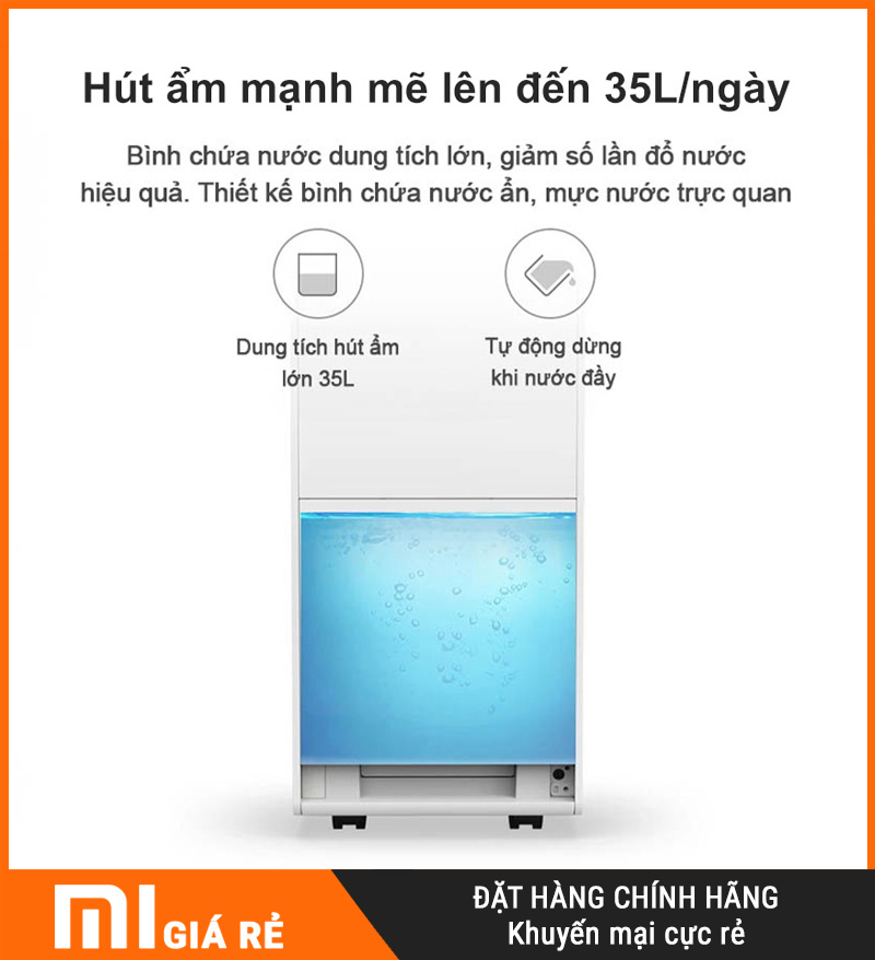 Máy Hút Ẩm Không Khí Lumias LMD-35L
