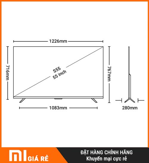 Tivi xiaomi s55